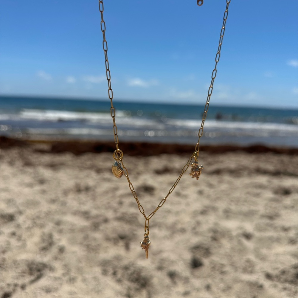 Gold Charm Necklace